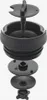 An exploded view of a Klean Kanteen TKWide Cafe Cap. Náhled obrázku produktu