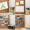 Magnettafel 100x70 cm mit schwarzem Rahmen - Magnetische Produktbild-Vorschau 4