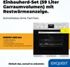 Exquisit EHE 157-2 UR-Set Einbau-Herd Glaskeramikkochfeld | Produktbild-Vorschau 2