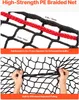 VEVOR Rondebalen-voermand, 1,5x1,5x1,5 m, maaswijdte Productafbeelding-voorbeeld 3