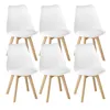 BEALIFE 6er Set Esszimmerstühle,  skandinavisches Design, Produktbild-Vorschau 1
