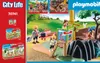 A Playmobil playset depicting a playground with a shipwreck theme, featuring children playing. Podgląd zdjęcia produktu
