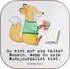 Mr. & Mrs. Panda Untersetzer für Gläser Modejournalist Herz Produktbild-Vorschau 1
