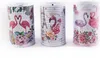 Kinder Spardose Flamingo Metall Sparbüchse Bunt 12,5cm Produktbild-Vorschau 2