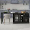 MODFU Meuble Bar Pivotant 360° avec Espaces de Rangement, Voir les images du produit 2