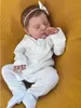 48 cm grote, handgemaakte reborn-babypop met 3D-huid Productafbeelding-voorbeeld 2