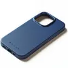 A dark blue phone case is shown from a diagonal angle on a white background. Voir les images du produit