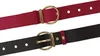 Damen Velours Samt Gürtel Wildleder-Optik Rind Leder 30643 Produktbild-Vorschau 4