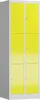 ClassiX Schließfachschrank lichtgrau, zinkgelb X-520326, 6 Produktbild-Vorschau 1