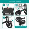 ELONEO Rollator faltbar mit Sitz, Outdoor Rollator mit Produktbild-Vorschau 5