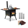 Piec kempingowy FCH Piec kempingowy Piec na drewno 57 x 29 Podgląd zdjęcia produktu 13