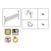 Gardinia EASYFIX Plissee Day + Night weiß 90 x 130 cm Podgląd zdjęcia produktu 11