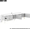okwish TV-Lowboards für 75 Zoll Fernseher, TV Schrank Produktbild-Vorschau 6