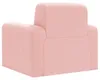 vidaXL Sessel Rosa Bouclé Produktbild-Vorschau 5