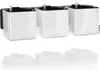 Lechuza Sada 3 samozavlažovacích květináčů Cube Glossy Náhled obrázku produktu 4