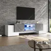 A modern living room with a TV stand and television. Anteprima dell’immagine prodotto