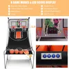 KOMFOTTEU basketbalový stroj skládací, elektronický Náhled obrázku produktu 3