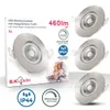 B.K.Licht 3er Set LED Bad Einbaustrahler, dimmbar, Produktbild-Vorschau 5