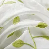 Easy Home Stickerei Voile Vorhänge - 140x245 cm Transparent Produktbild-Vorschau 7