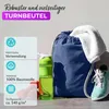 EllaTex Turnbeutel 37x46 cm – Gym Sack aus 100% Baumwolle Produktbild-Vorschau 3