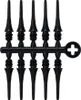 Cosmo Fit Point Plus Short 19 mm nero - 50 pezzi Anteprima dell’immagine prodotto 2