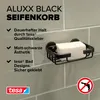 tesa ALUXX BLACK Seifenablage Seifenschale Wandmontage Produktbild-Vorschau 2