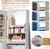 COSTWAY Armoire à bijoux avec LED, armoire à glace avec Voir les images du produit 6