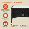 CASARIA® Polyrattan Beistelltisch 58x58x42 cm Produktbild-Vorschau 3