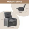 Polohovací křeslo Polohovací křeslo s funkcí polohování Náhled obrázku produktu 2