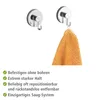 WENKO 2er Set Wand Haken Handtuch Halter Garderoben Bad Produktbild-Vorschau 5