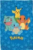 Pokemon Flanell-Fleecedecke Starter Pokemon 130 x 160 cm Produktbild-Vorschau 1