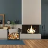 relaxdays Kaminholzkorb schwarz 51,0 x 37,0 x 50,0 cm Produktbild-Vorschau 2