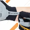 Close-up of a person's wrist wearing a glove, showing a logo and text. Podgląd zdjęcia produktu