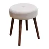 Hocker Fußhocker Polsterhocker Cord Holzbeine Sitzhocker Produktbild-Vorschau 7