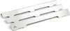 Three metal grill heat shields are arranged diagonally on a white background. Voir les images du produit