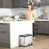 SONGMICS Mülltrenner 3 x 8,0 l edelstahl Produktbild-Vorschau 12