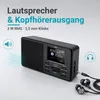 XORO DAB 142 - Tragbares DAB-Radio Náhled obrázku produktu 16