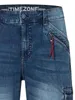 Timezone Gerade Cargoshorts Wadenlang Reißverschluss Produktbild-Vorschau 2