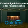 Quictent Pavillon 3x3 mit 4 Seitenteilen, Faltpavillon mit Produktbild-Vorschau 2
