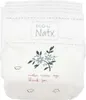 A close-up of a single diaper with a floral design and text. Produktbild-Vorschau