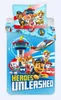 PAW Patrol - Heroes - Wende-Bettwäsche-Set, 135x200 & 80x80 Produktbild-Vorschau 1