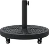 vidaXL Sonnenschirmständer 15.2 kg Schwarz Eisen Produktbild-Vorschau 6