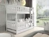 Masseno Etagenbett LUCIA 80x160 cm mit Schublade, Produktbild-Vorschau 1