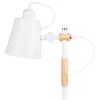 MasterLED Tischlampe – Höhe 55 cm – E27 – weiß mit holz – Produktbild-Vorschau 11