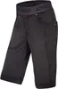 Mánia Jeans Organic Shorts von Ocun; schwarze Kletterhose mit elastischem Bund. Produktbild-Vorschau