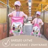 HECKBO Worek sportowy z motywem kucyka dla dziewczynek | Podgląd zdjęcia produktu 3