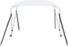 vidaXL 2-Bow Bimini Top Bianco 150x120x110 cm Anteprima dell’immagine prodotto 3
