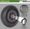 Sackkarrenrad 260x85 mm 3.00-4 Bollerwagenrad, Luftrad, Produktbild-Vorschau 2
