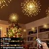 Ohňostroj rozprávkové svetlá 200 LED Starburst svetlo 8 Náhľad obrázku produktu 4