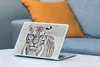 MuchoWow® Laptop Aufkleber Sticker Cover Tiger - Natur - Produktbild-Vorschau 4